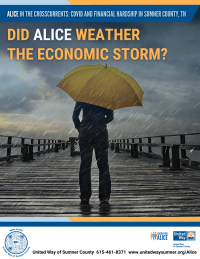 Cover for ALICE in the Crosscurrents Sumner County Summary Report