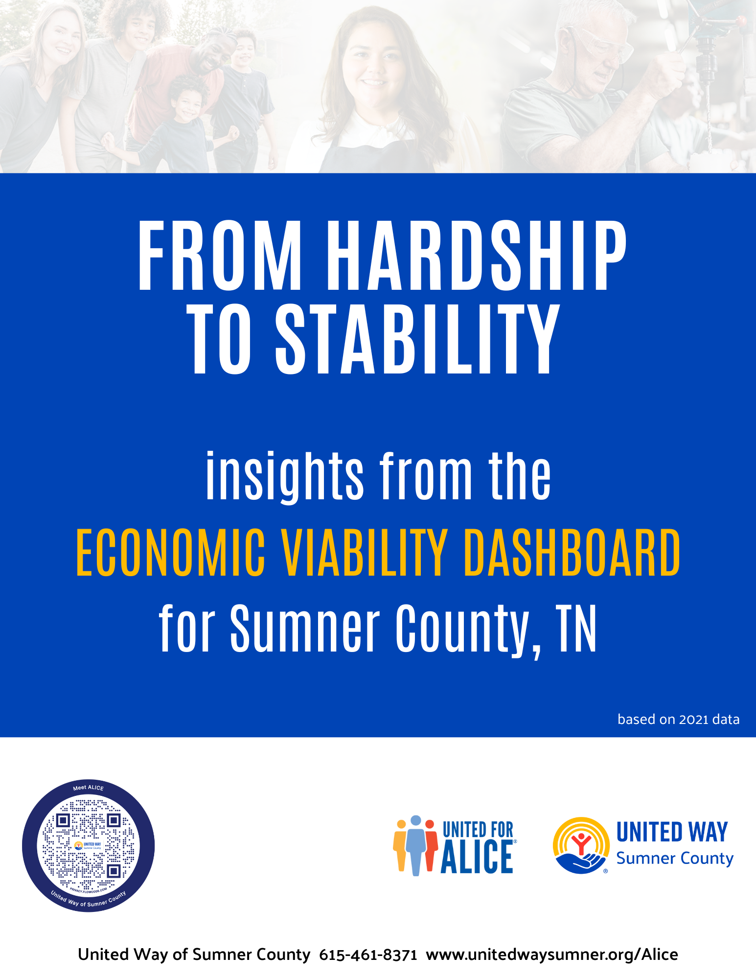 cover page for 2024 Insights from the EVD for Sumner County report