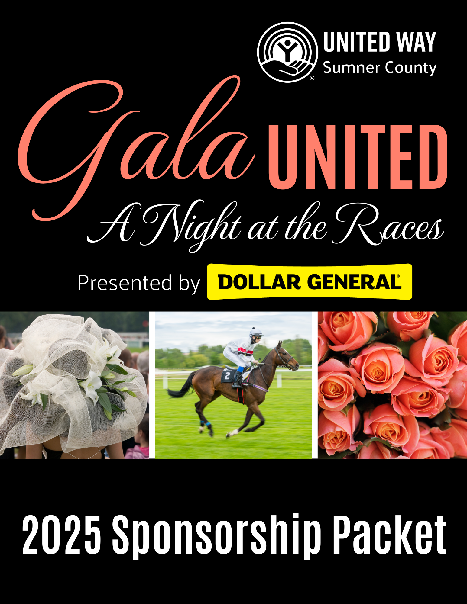 225 Gala United Sponsorship Packet cover page