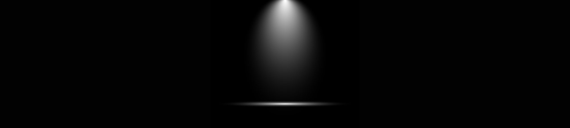 spotlight in center