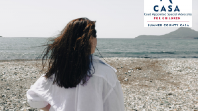 girl on beach