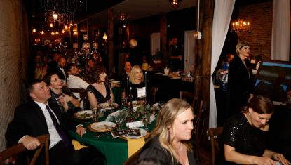 Gala attendees during Live Auction for 2024 Gala United