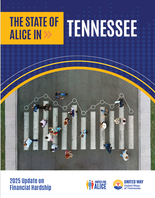 2025 State of ALICE State Report cover page