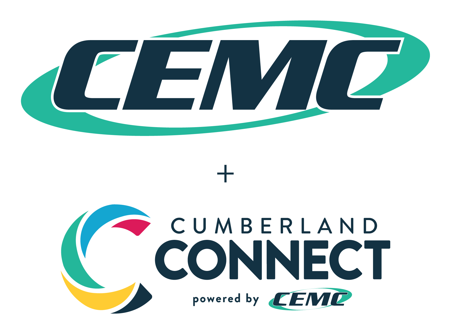 Cumberland Electric and Cumberland Connect stacked logo