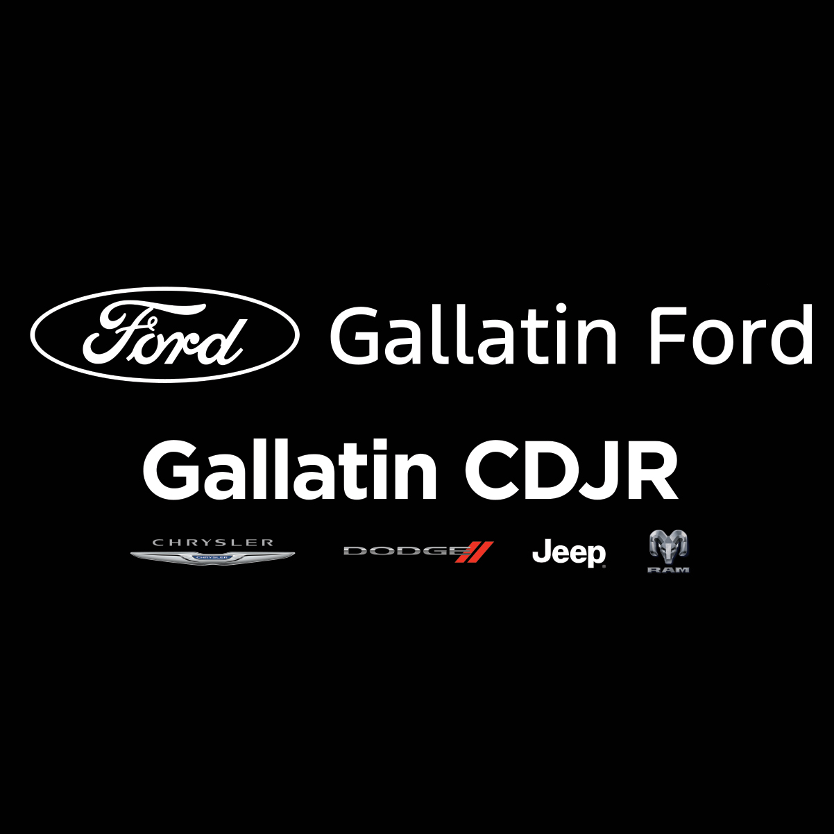 Gallatin Ford CDJR logo