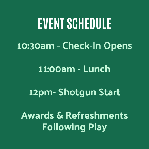 UWSC Golf Event Schedule