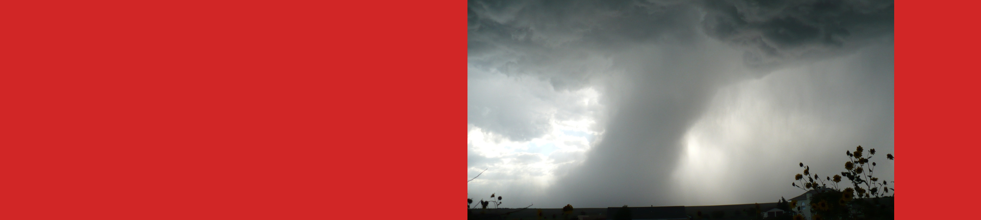 tornado in sky