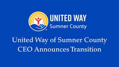 United Way of Sumner County CEO Announces Transition